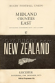 Midland Counties East v New Zealand 1973 rugby  Programmes